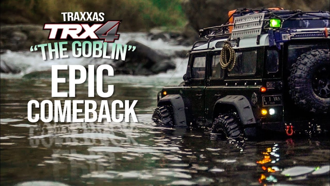 LAND ROVER MENOLAK TUA TRX4 SOLO TRAILING RC ADVENTURE
