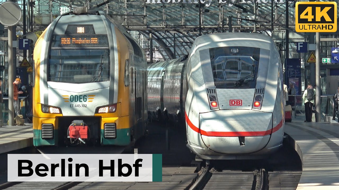 Berlin Hbf 03.04.2025 - Bahnknoten Berlin: ICE‑ & EuroCity‑Verkehr, Regional‑ und S‑Bahn‑Anbindung