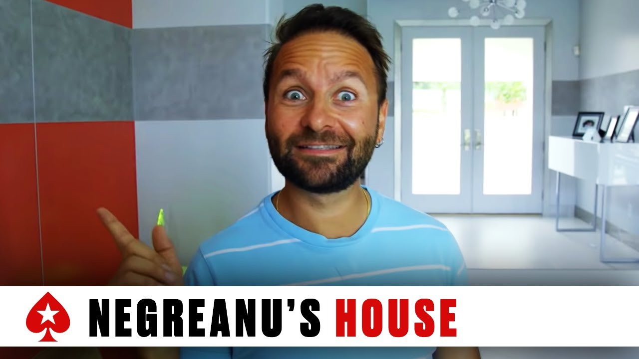 What does the HOUSE of DANIEL NEGREANU look like?! &spades;️ PokerStars Global
