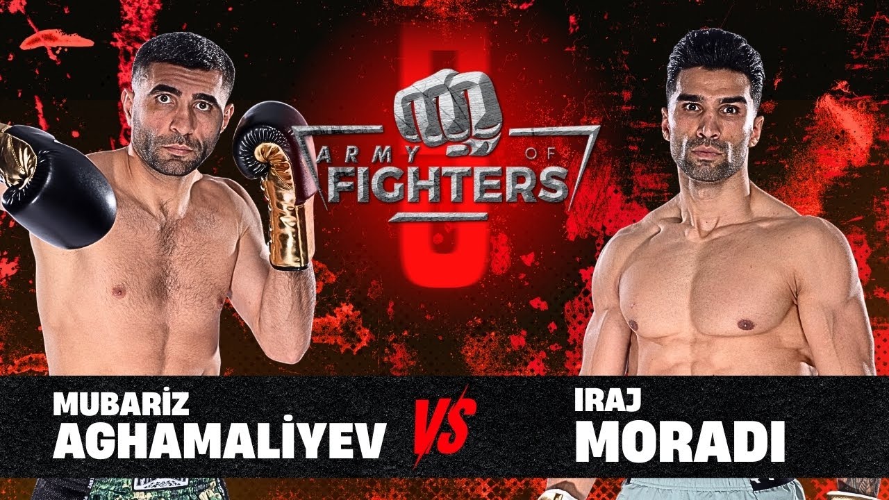MUBARİZ AGHAMALİYEV vs IRAJ MORADI - Army of Fighters 5