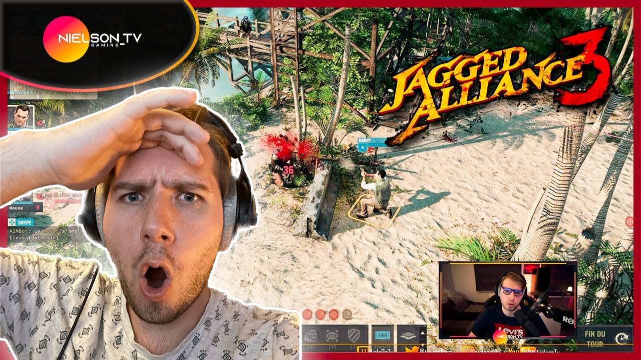 Mode hardcore ! Première mission en mode MAX DIFFICULTÉ | Jagged Alliance 3 | Ep.1 NielsonTv