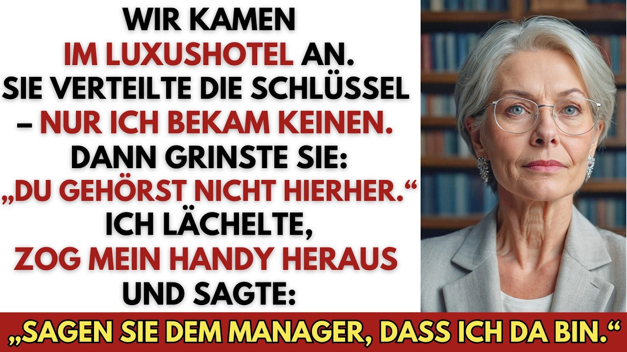 Meine Schwiegertochter buchte ein 5‑Sterne‑Hotel für alle – außer mich. Ich rief den Manager.