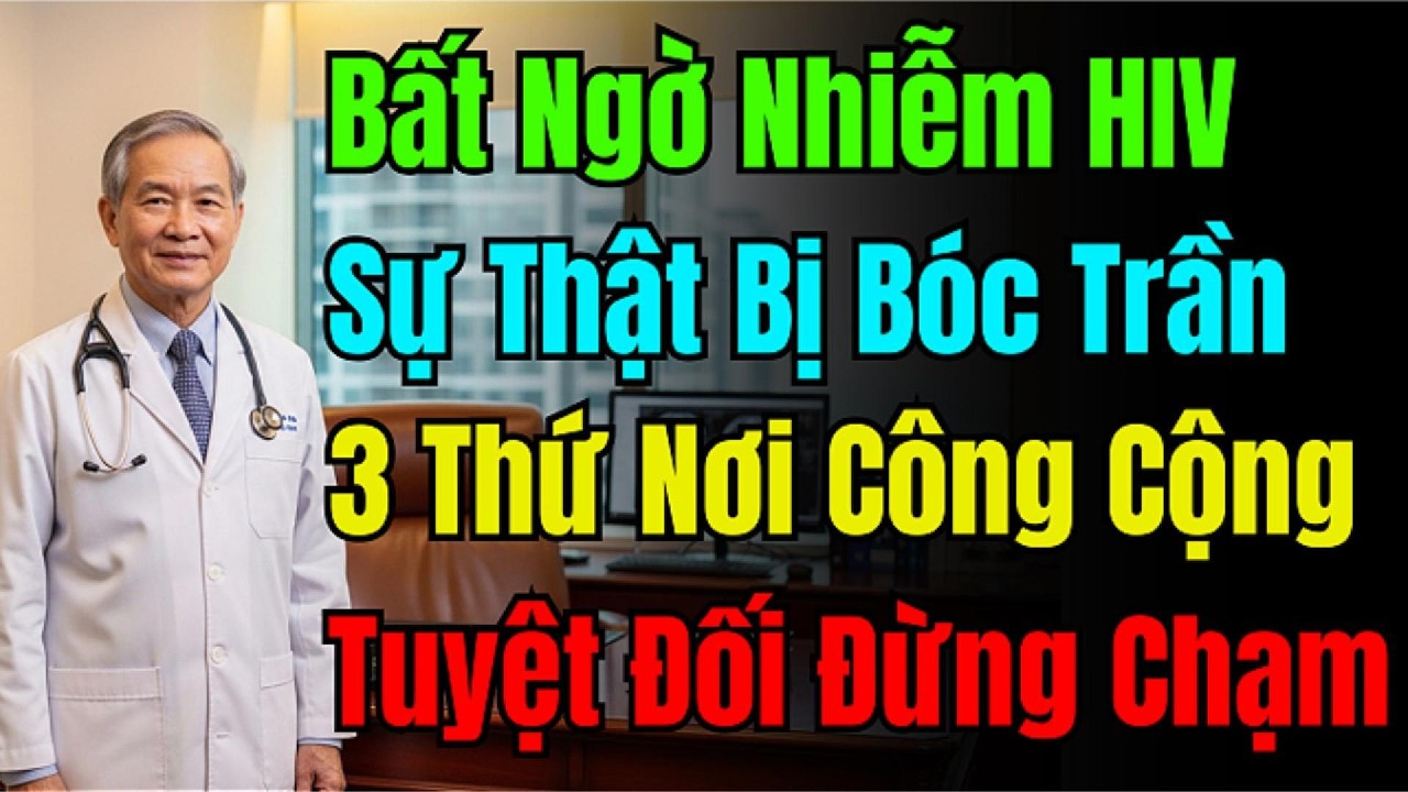 Sốc: 1,3 Triệu Ca Mắc Hiv Mới! Tuyệt Đối Đừng Chạm 3 Thứ Này ở Nơi Công Cộng Kẻo Rước Họa Oan!