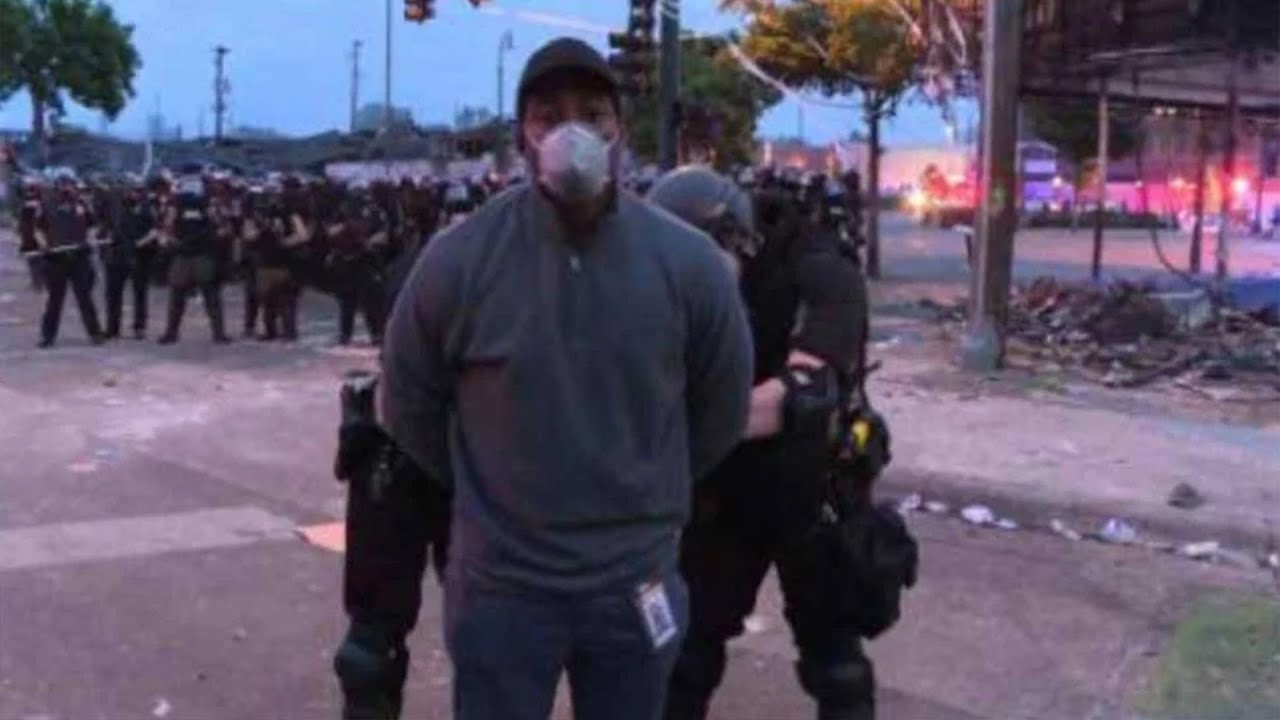 CNN Reporter Omar Jimenez ARRESTED on Live TV While Covering Minneapolis Protests