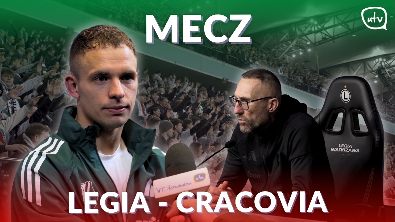 Legia - Cracovia. Pokazujemy mecz od kulis! | 24. kolejka (8.03.2026)