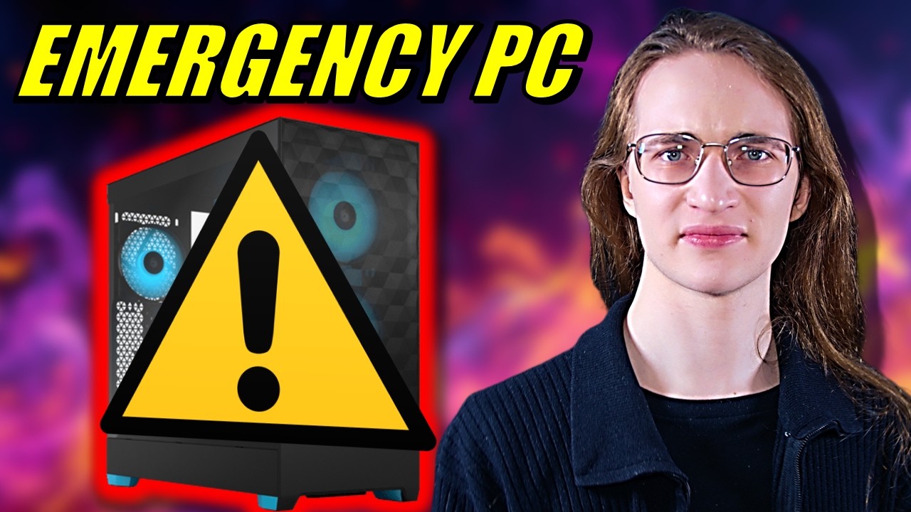 My PC Died, So I Made an Emergency Setup!