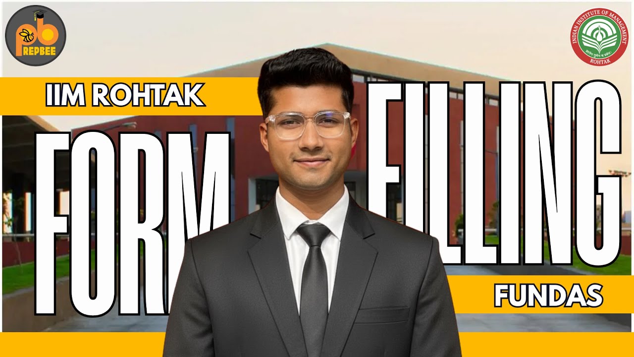 IIM Rohtak MBA Application Form 2026 | How to Answer Form Questions (With Examples)