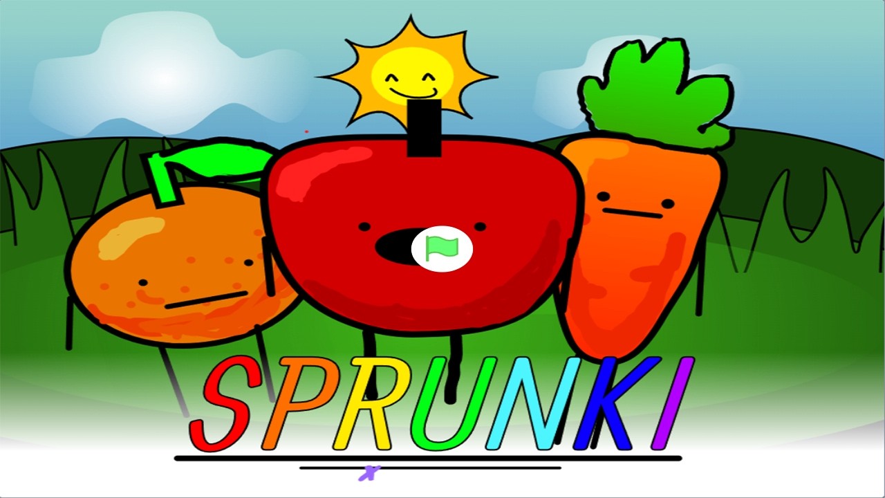 비밀 정착소 + 스프런키!! 제목 그대로에요!! Secret staycation X Sprunki