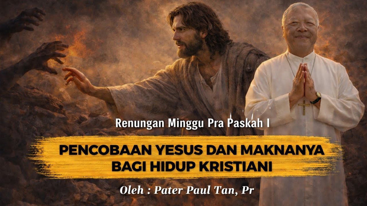 PENCOBAAN YESUS DAN MAKNANYA BAGI HIDUP KRISTIANI - Renungan Minggu Pra Paskah I/A, 22/02/2026