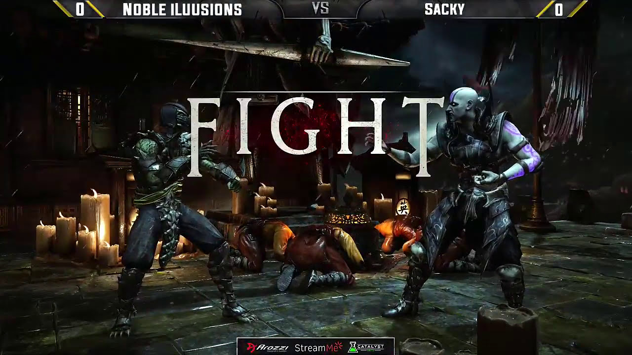 Kombat Cup S2W9: Noble iLuusions vs TTT Sacky | MKX | Mortal Kombat X