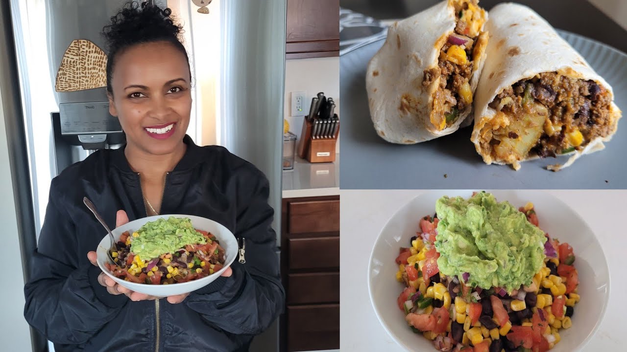Healthy & delicious recipe || How to make a taco bowl || ለጤና ተስማሚ የሆነ ጣፋጭ ምሳ👌 ምርጥ የታኮ ቦል አሰራር