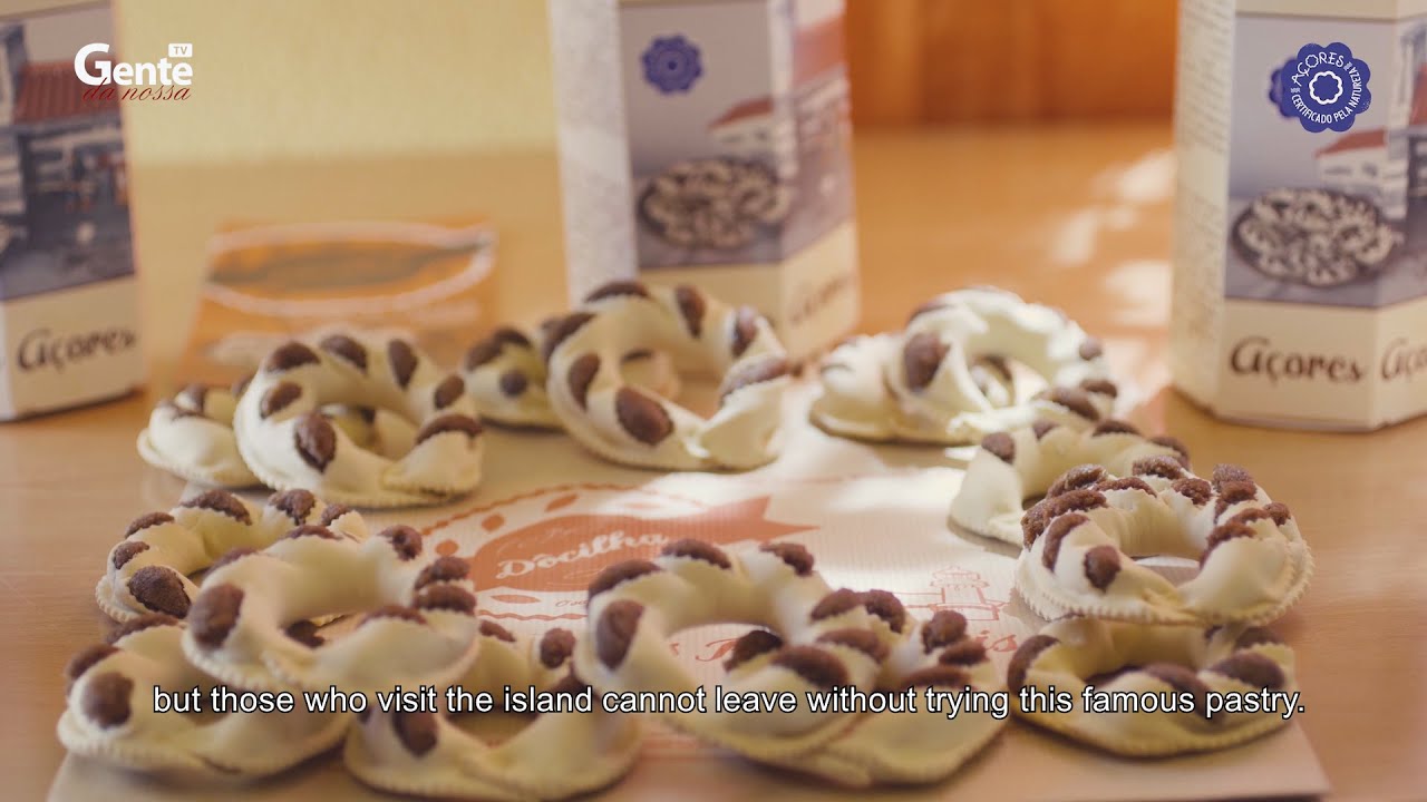 Marca Acores com Queijadas 