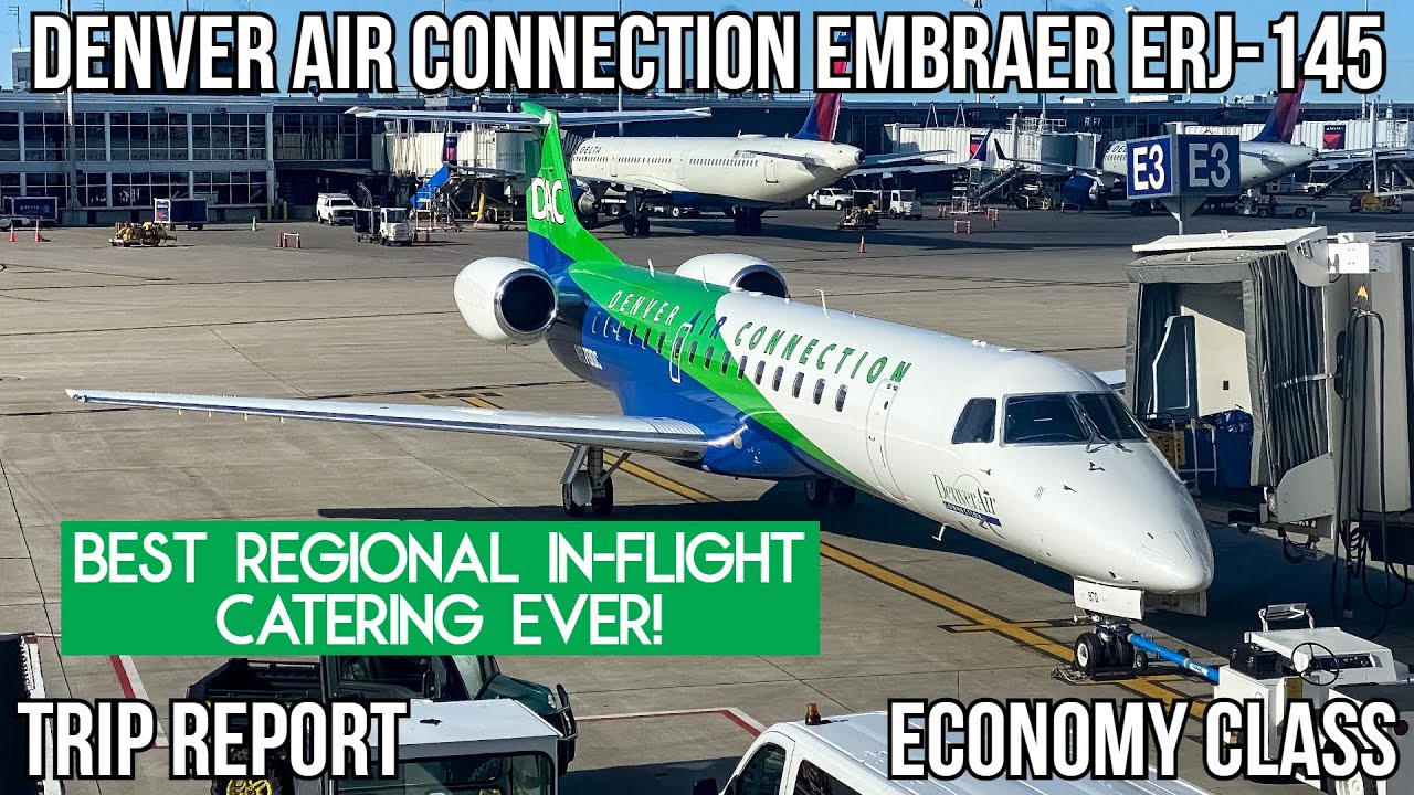 [TRIP REPORT] Denver Air Connection Embraer ERJ-145 | Minneapolis (MSP) - Thief River Falls (TVF)