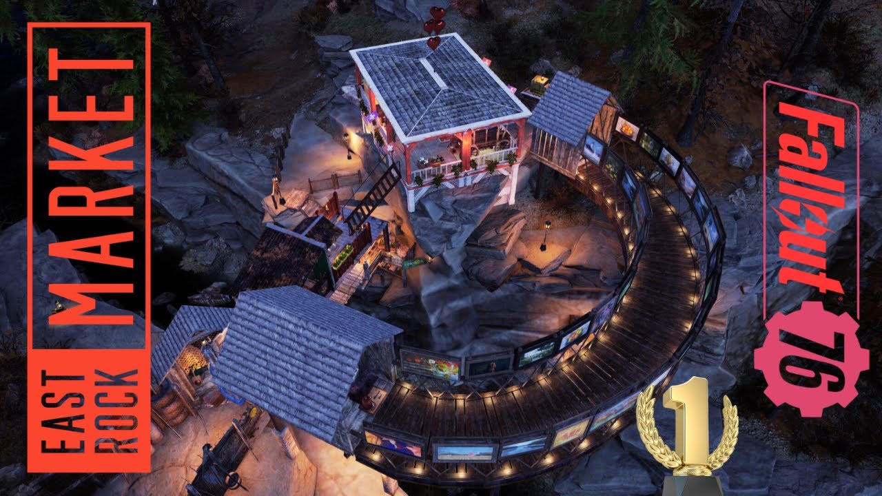 Fallout 76 Camp : East Rock Market