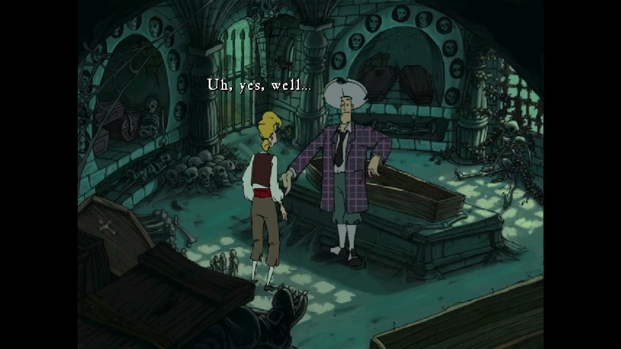 Curse of Monkey Island: GRAVEROBBING!