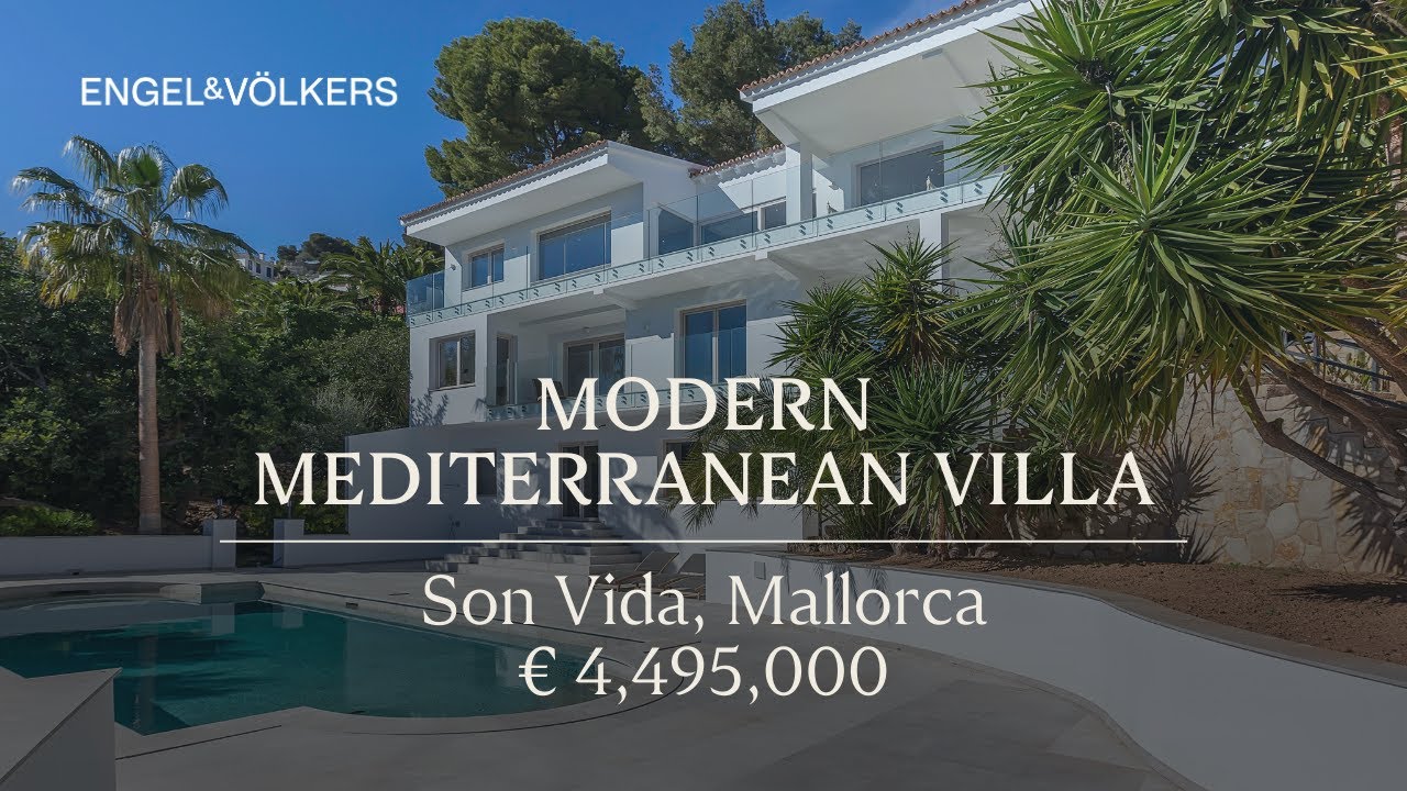 W-02EYBQ Modern Mediterranean villa - Engel & V&ouml;lkers - Son Vida & Palma Surroundings, Mallorca