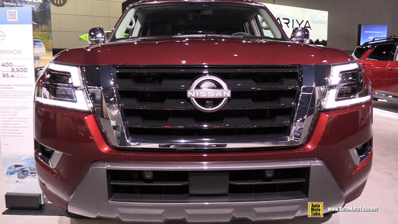 2022 Nissan Armada Platinum - Exterior Interior Walkaround - 2021 LA Auto Show