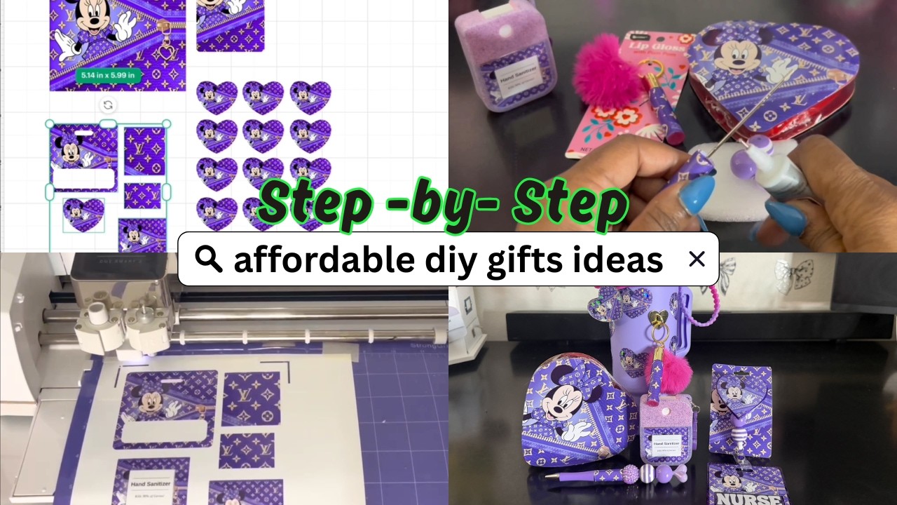 DIY Gift Set That Looks Expensive | Affordable Cricut Gift Ideas