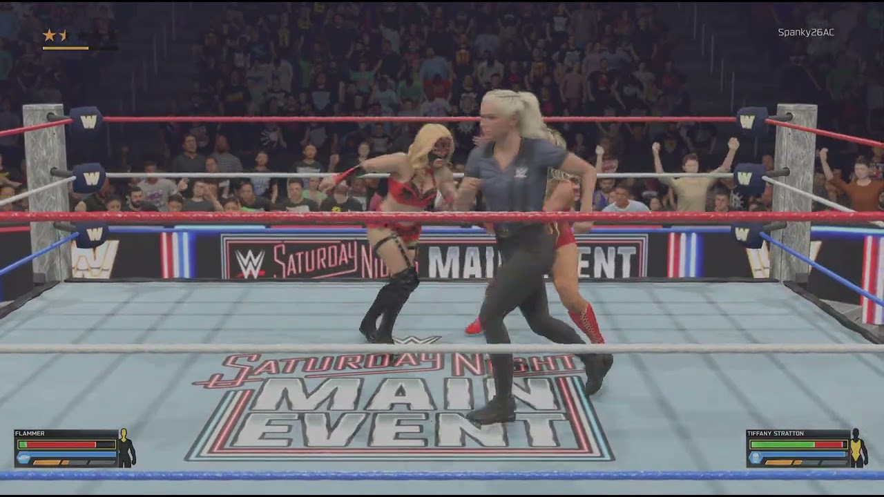 WWE 2K26 Tiffany Stratton Vs. Flammr - SNME