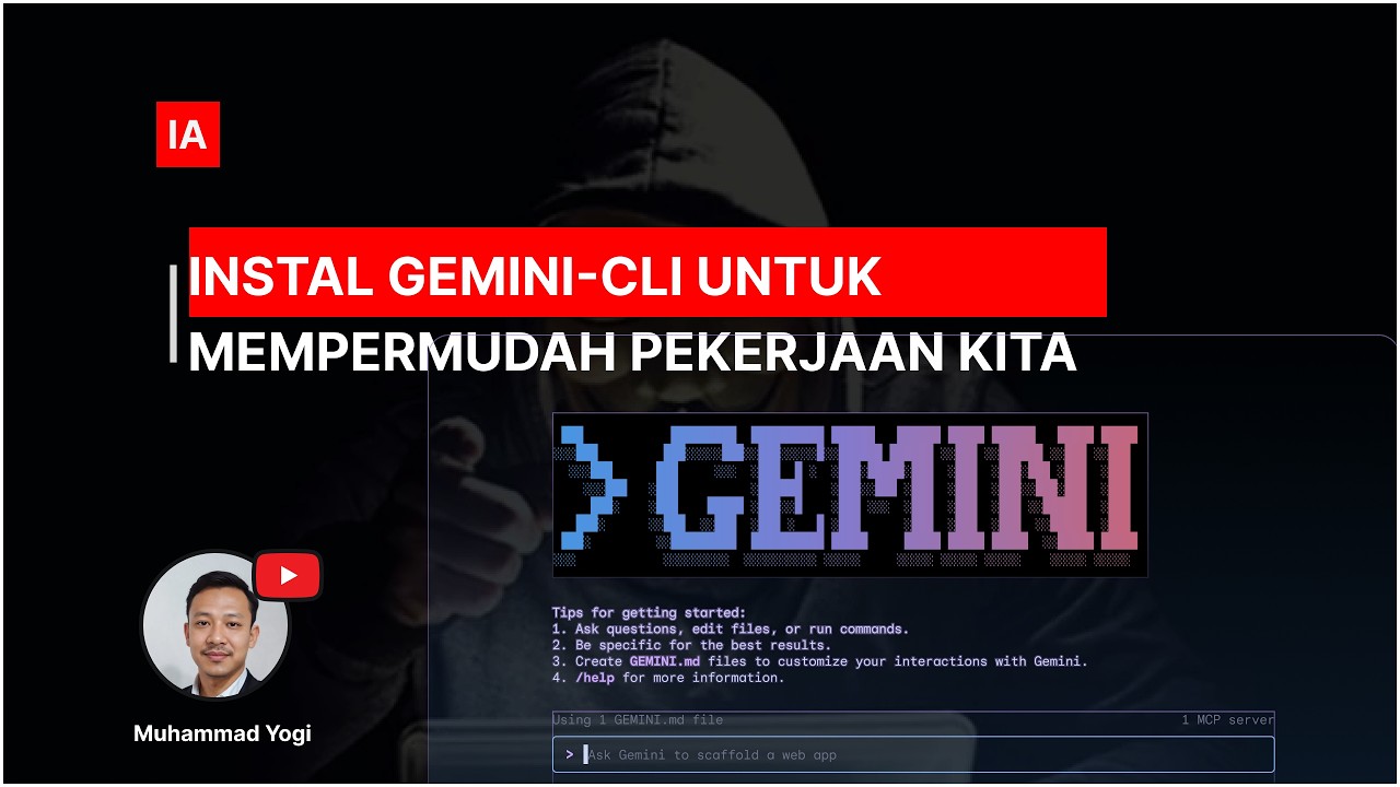 PAKE GEMINI-CLI UNTUK MEMPERMUDAH PEKERJAAN KALIAN
