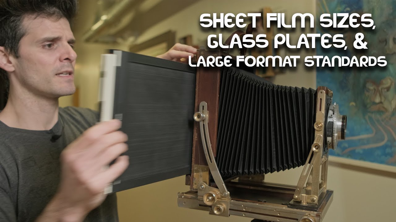 Funky Film Sizes, Standards, and a Very Special Glass Plate - Large Format Friday