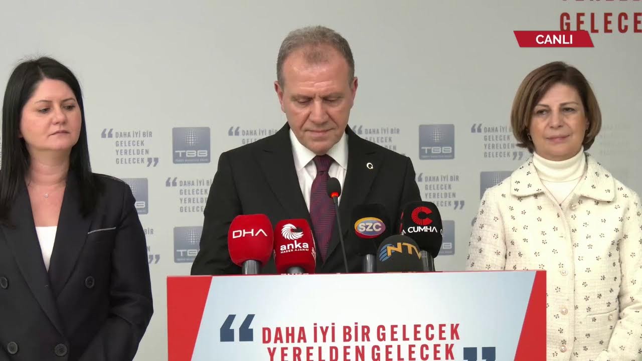 TBB Encümen Toplantısı Sonrası Basın Açıklaması Yapıyorum | #Canlı
