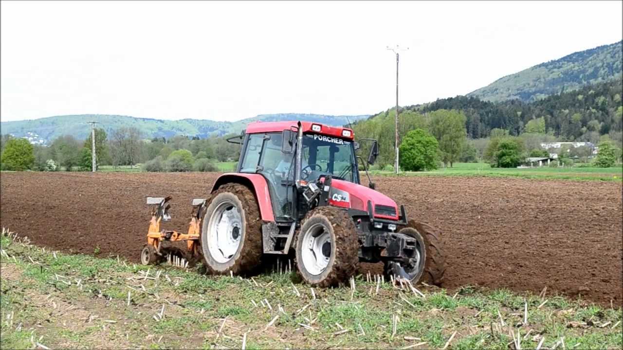 Fumier & Labour, International 745 XL & Case CS 94 !
