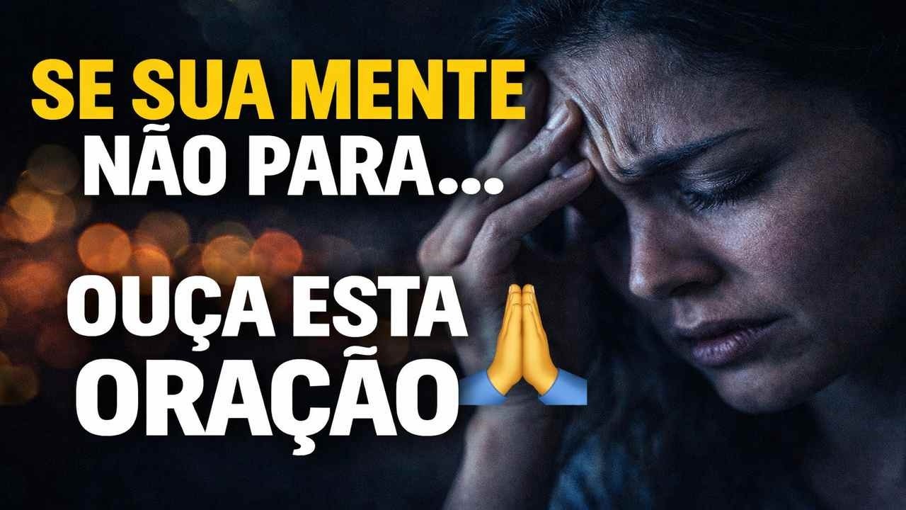 Se Sua Mente Não Para Ouça Está Oração