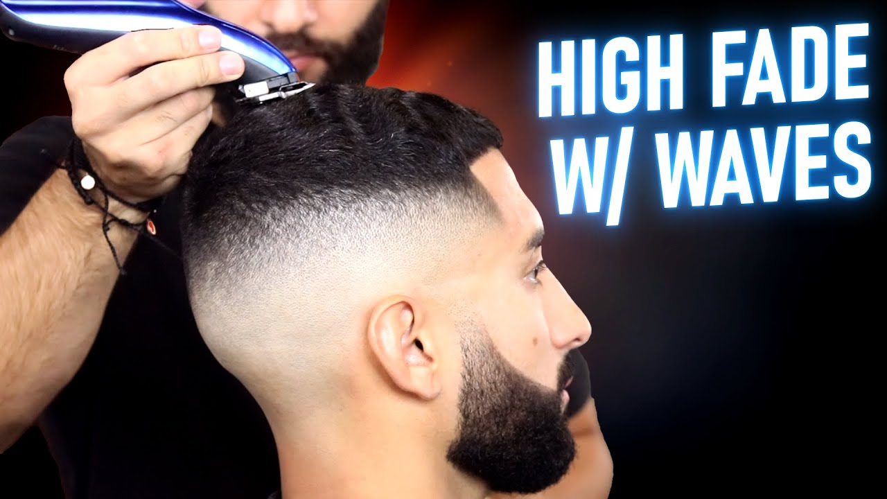 Barber Tutorial: Can He Grow Waves?? Gamma Ergo Clippers Fade Technique!