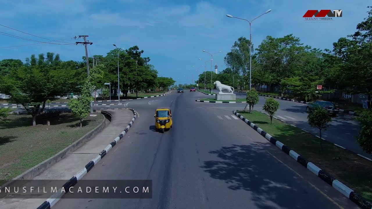 Taking Aerial Ride in Enugu State Nigeria