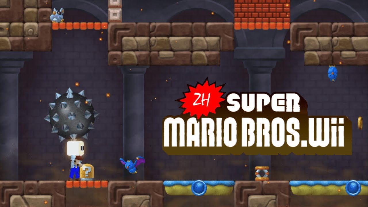 (Only 1% Can Beat This) ZH Super Mario Bros.Wii #49 Walkthrough 100%