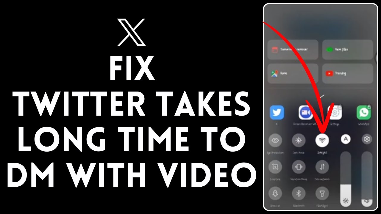 How to Fix Twitter Takes Long Time to DM With Video