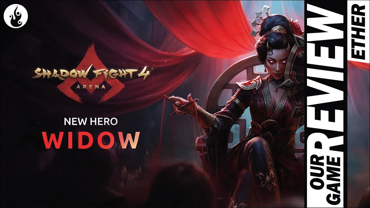 NEW HERO - WIDOW! || Shadow Fight 4: Arena [REVIEW]