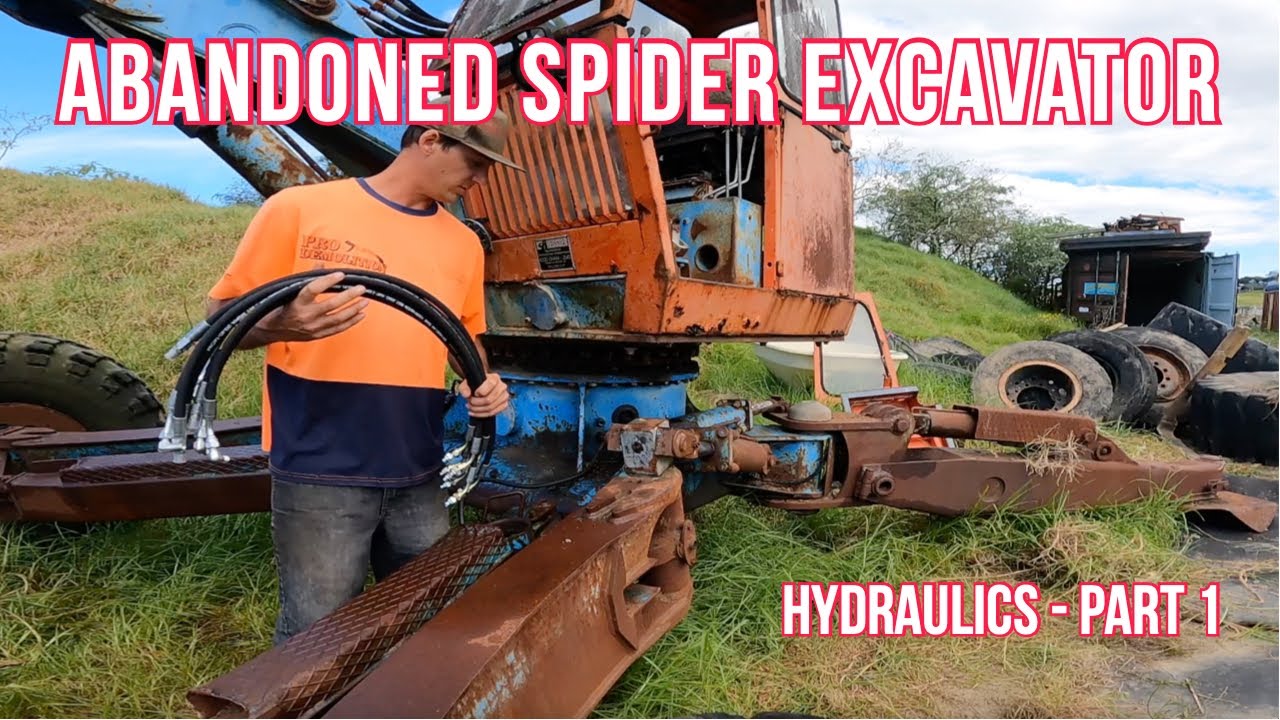 Abandoned Kaiser X4 Spider Excavator Ep2 - 
