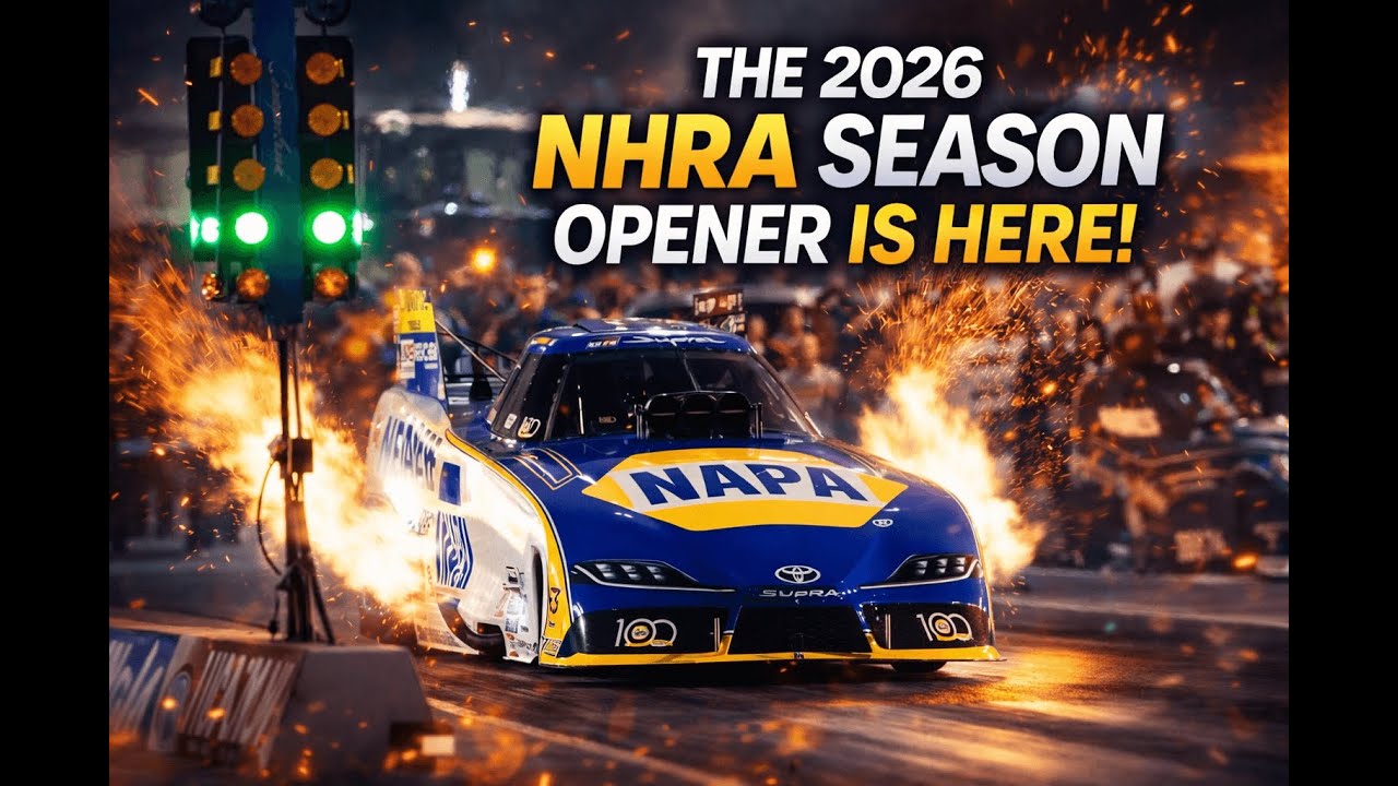 Inside the New National Dragster! The 2026 NHRA Season Opener Is Here!
