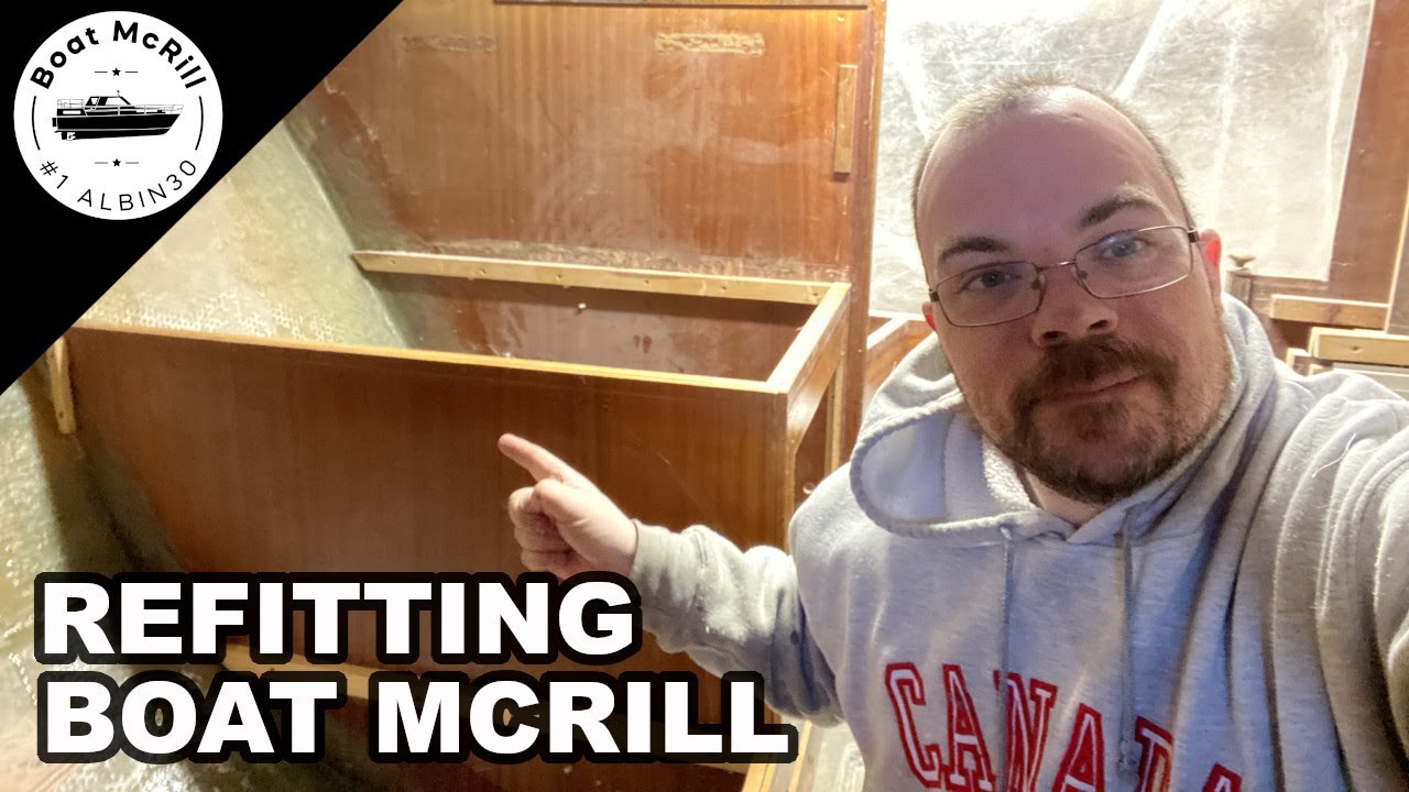 The Rebuilding of the Dinette area is on the way - Boat McRill DIY project