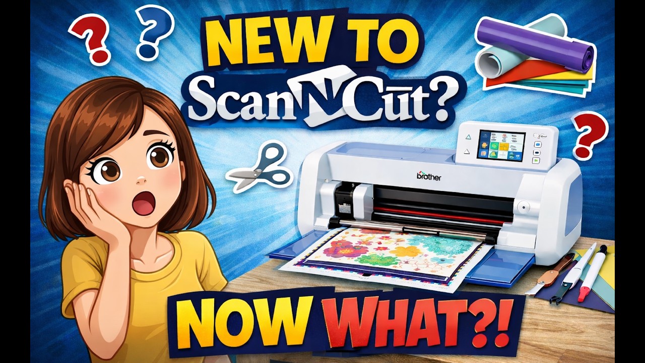 NEW to Brother ScanNCut NOW WHAT? :Allbrands After Hours