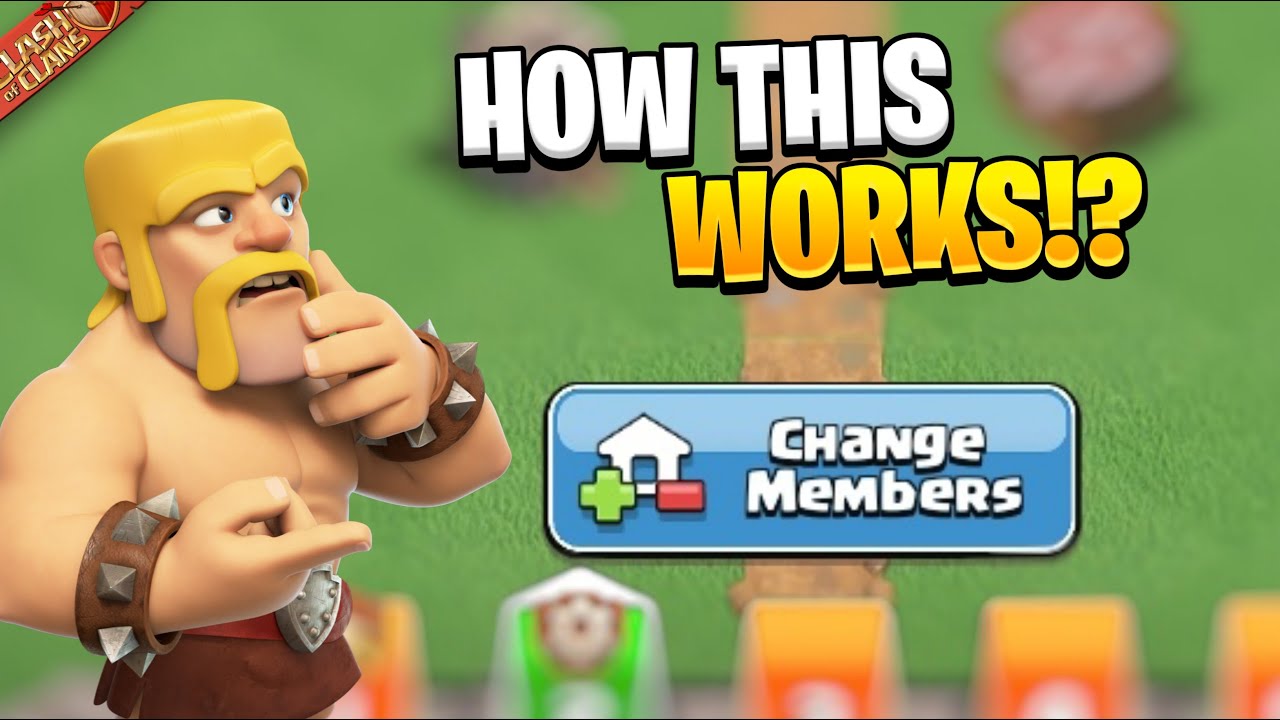 How to change members in Clan War Leagues? | 💯𝙋𝙍𝙊𝘽𝙇𝙀𝙈 𝙎𝙊𝙇𝙑𝙀𝘿 | Cwl change members problem |
