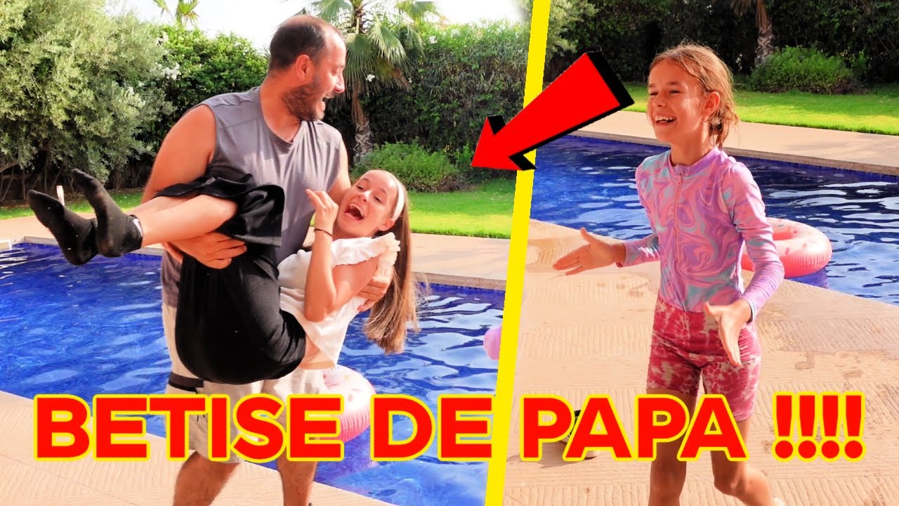 VLOG --- BÊTISE DE PAPA 😄 - 2 JOURS AVEC NOUS 😎