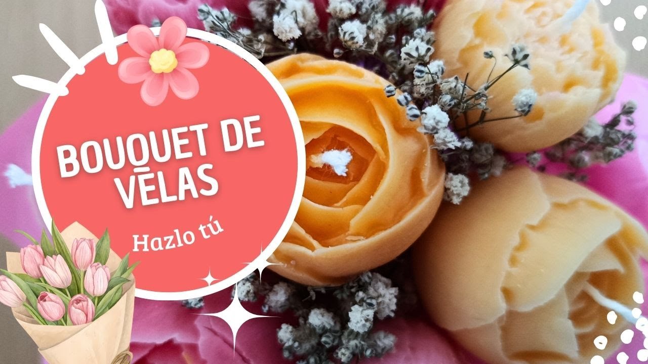 Bouquet de velas I Paso a paso