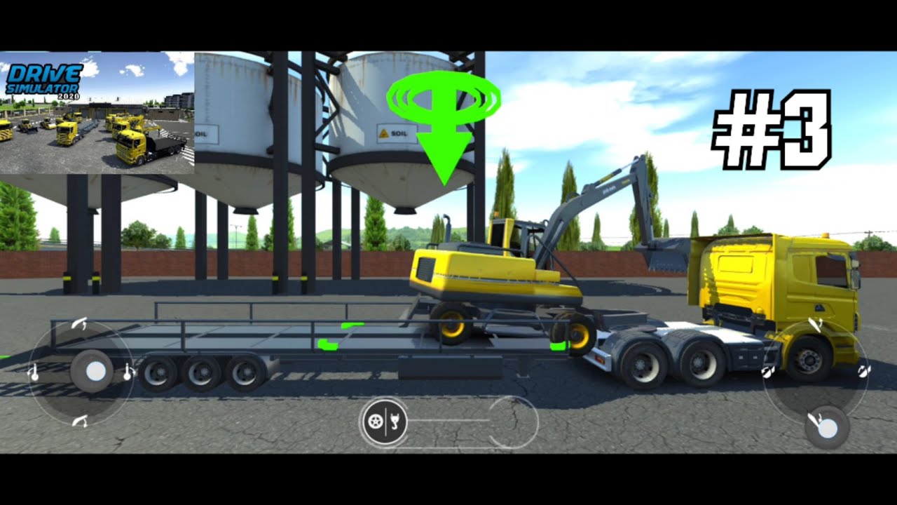 Drive Simulator 2020 |Level 3 |Construction Vehicles Delivery