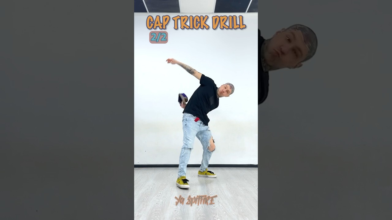 CAP TRICK TUTORIAL - 2 Drill exercises | Krump Dance Tips by Spitfire