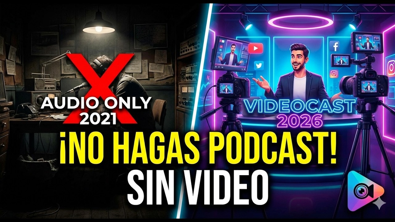 VIDEOCAST Desde Cero y no fracasar en el Intento: LA GUIA DEFINITIVA 2026