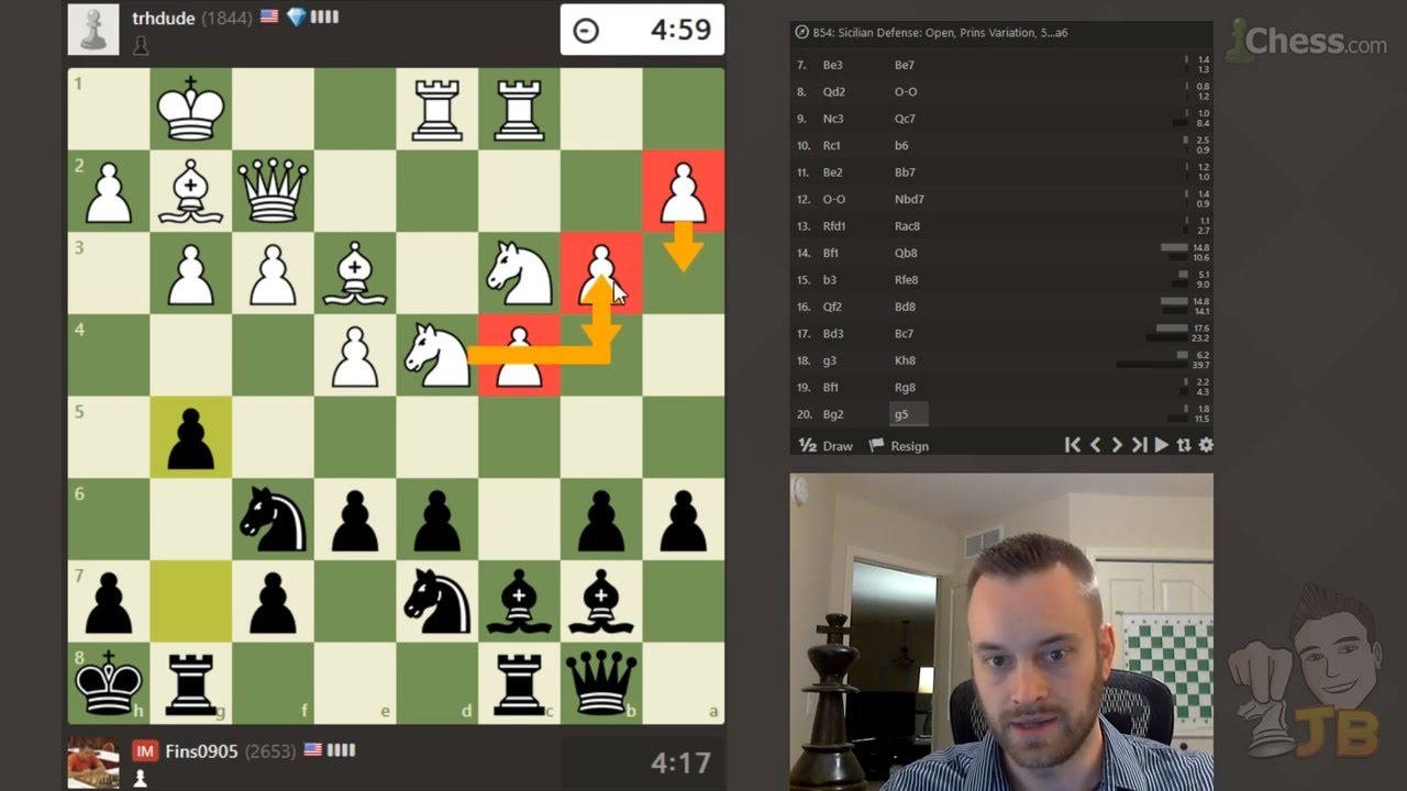 Developing a Plan in the Early Middlegame | Climbing the Rating Ladder vs. trhdude (1844)