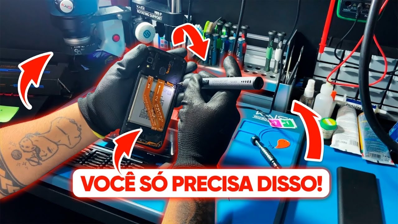7 ferramentas que eu compraria para conserto de celulares (em 2026)