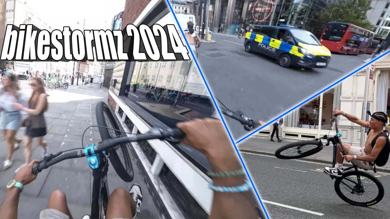 POV: INSANE WHEELIES Through London! ~ BIKESTORMZ 2024 pt.1