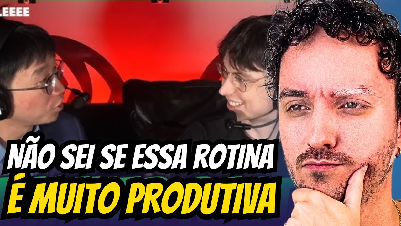 PARA SER BOM TEM QUE TER ESSA ROTINA? MICAO REAGE A CONVERSA ENTRE TABE(COACH DA AL) E O CAEDREL!
