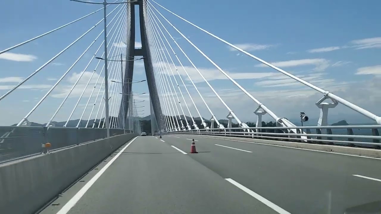 거가대교  풀영상 부산에서 거제도 가는길