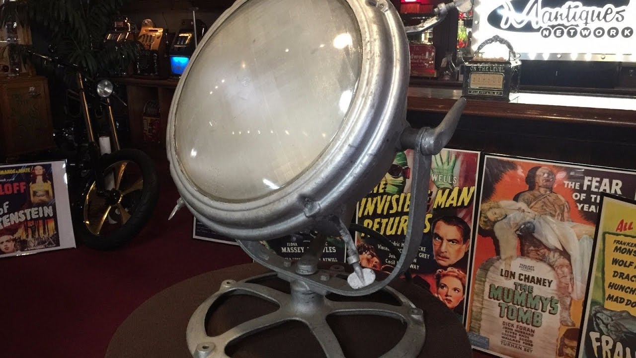 1940's Crouse-Hinds Aluminum Spotlights