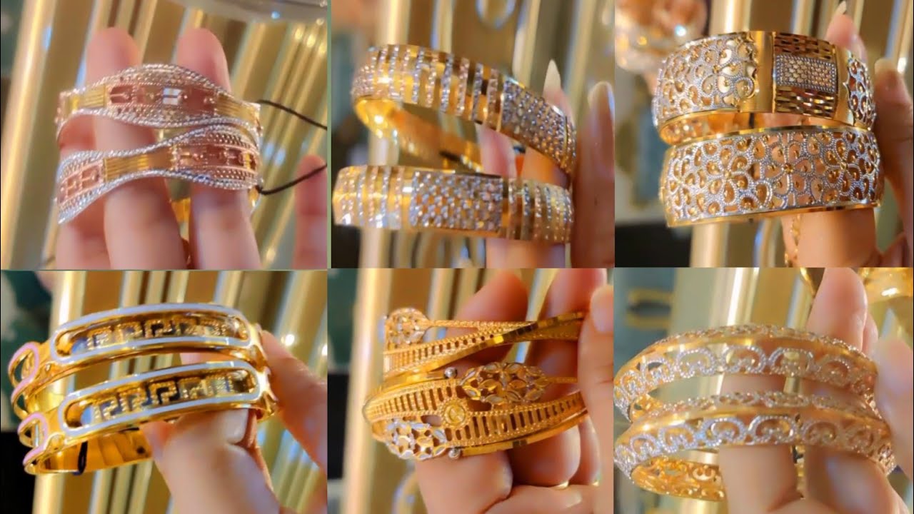 Latest Gold Bangles Design 2026 || 21K 22k Gold Bangles Designs || Stylish Bangles Kangan Chori Set®